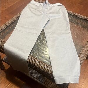 LOFT Light Gray Ankle Pants